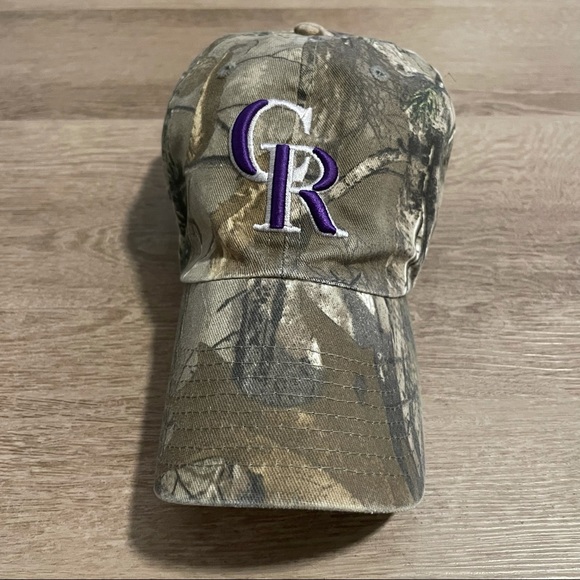 47 Other - Colorado Rockies camouflage hat